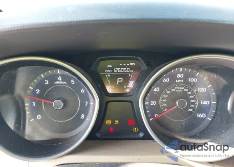 2013 Hyundai Elantra Gls from USA, damaged, VIN 5NPDH4AE9DH381495